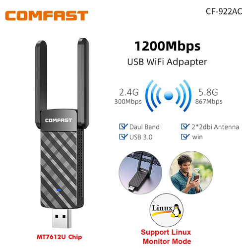 Comfast 1200m mt7612u - comfast, usb