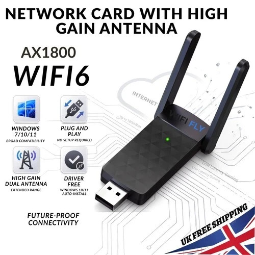 1800mbps usb wifi adapter dual - 1800mbps,