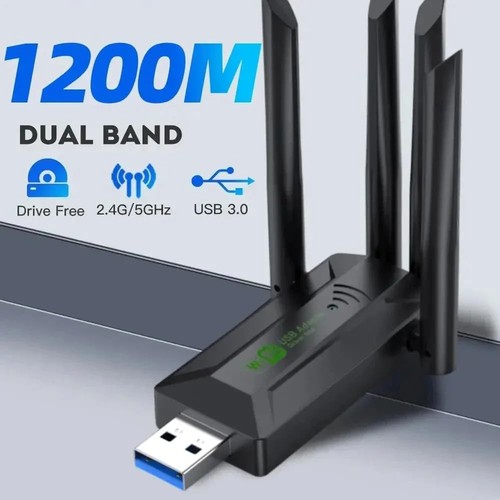 1200mbps usb wifi adapter - usb, dual