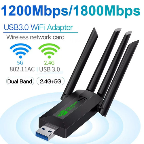 1800mbps usb wifi adapter dual - 1800mbps,