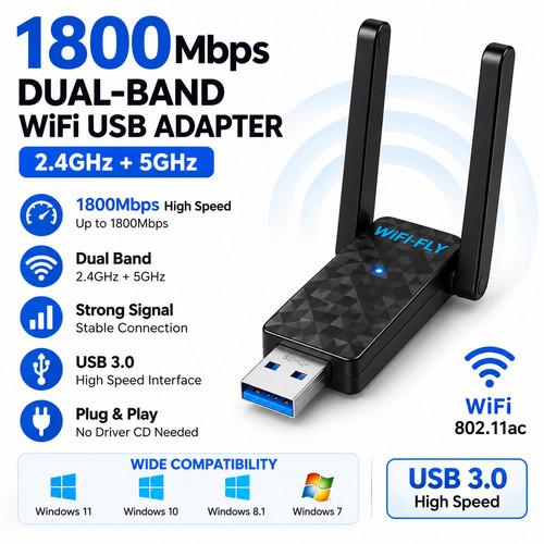 1800mbps usb wifi - 1800mbps,
