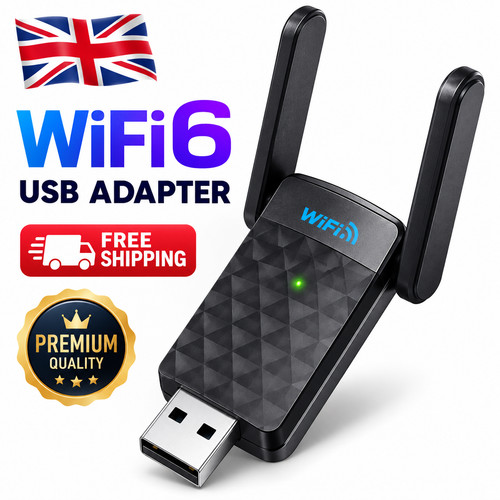 1800mbps usb wifi adapter - usb, dual