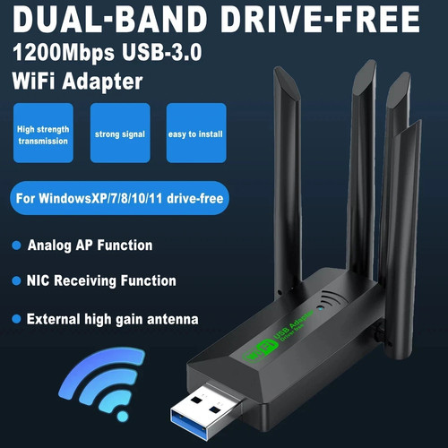 1800mbps usb wifi adapter - 1800mbps,