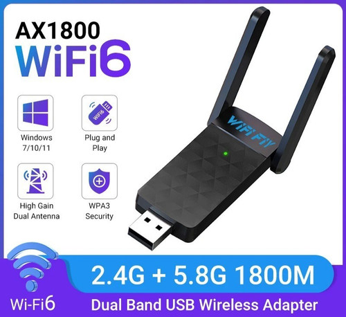 1800mbps usb wifi - usb, adapter