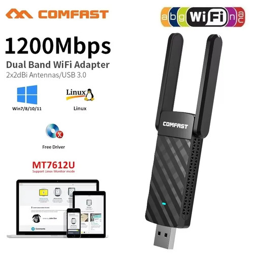Comfast 1200mbps usb - 1200mbps,