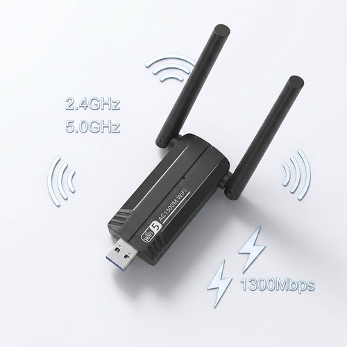 Usb wifi adapter 1300mbps - wifi, dual