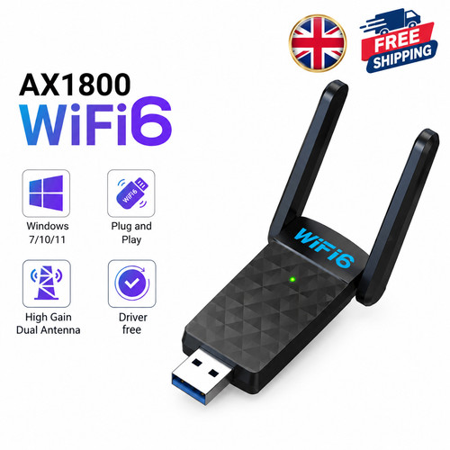 1800mbps usb wifi - adapter, dual