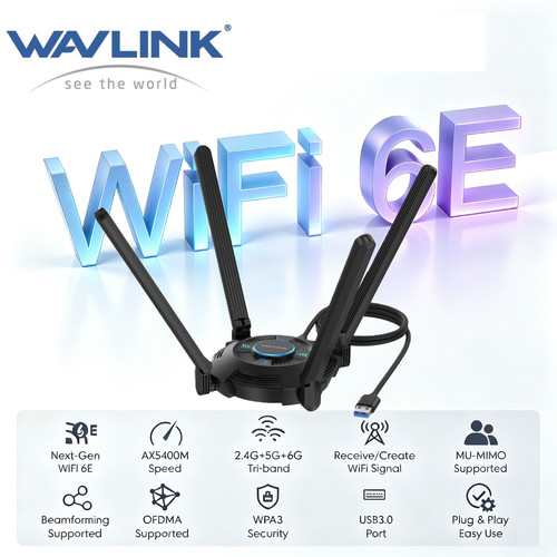 Wavlink ax5400 usb - ax5400, 6e